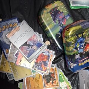 Pokémon Tin & Trading Cards-50 Card Bundle Over Half In Rares And Holo Ex As Wel